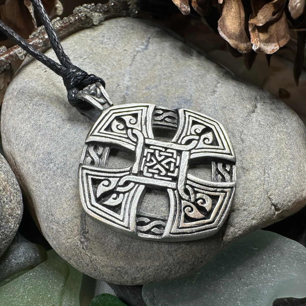 Eternity Celtic Cross Necklace