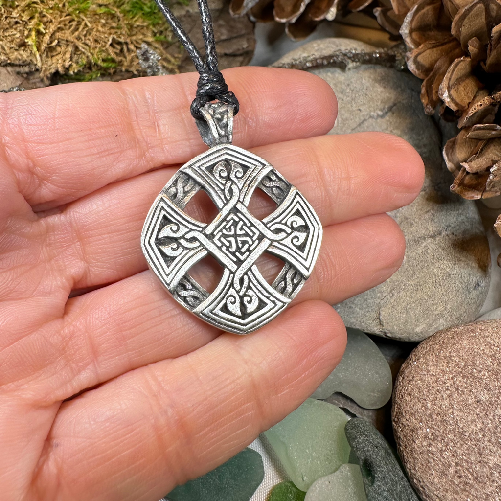 Eternity Celtic Cross Necklace