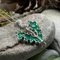 Annis Scottish Thistle Necklace - Handmade in Scotland | Pendant | Wiccan Center