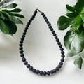 Lava and Amethyst Healing Necklace