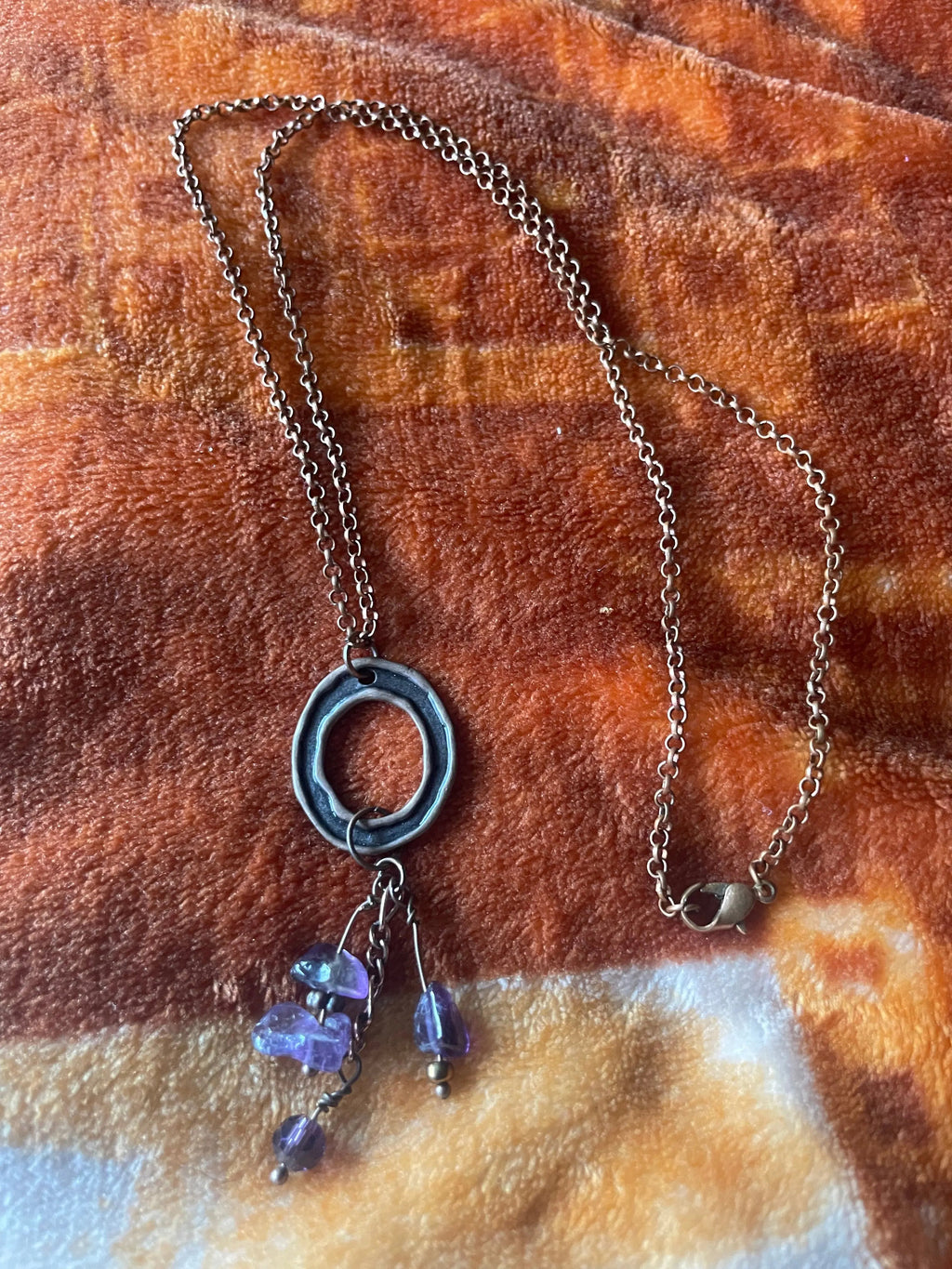 Elegant Amethyst Protection Necklace