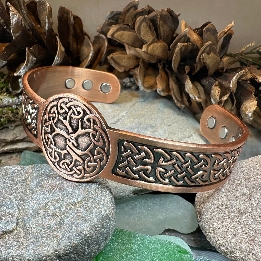 Tree of Life Copper Cuff Bracelet | Bracelet | Wiccan Center