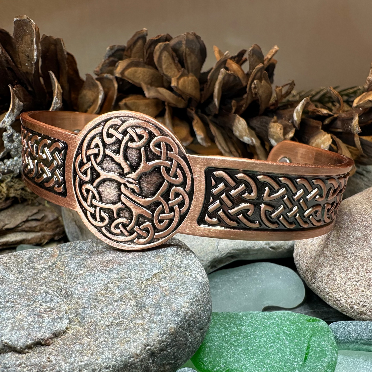 Tree of Life Copper Cuff Bracelet | Bracelet | Wiccan Center