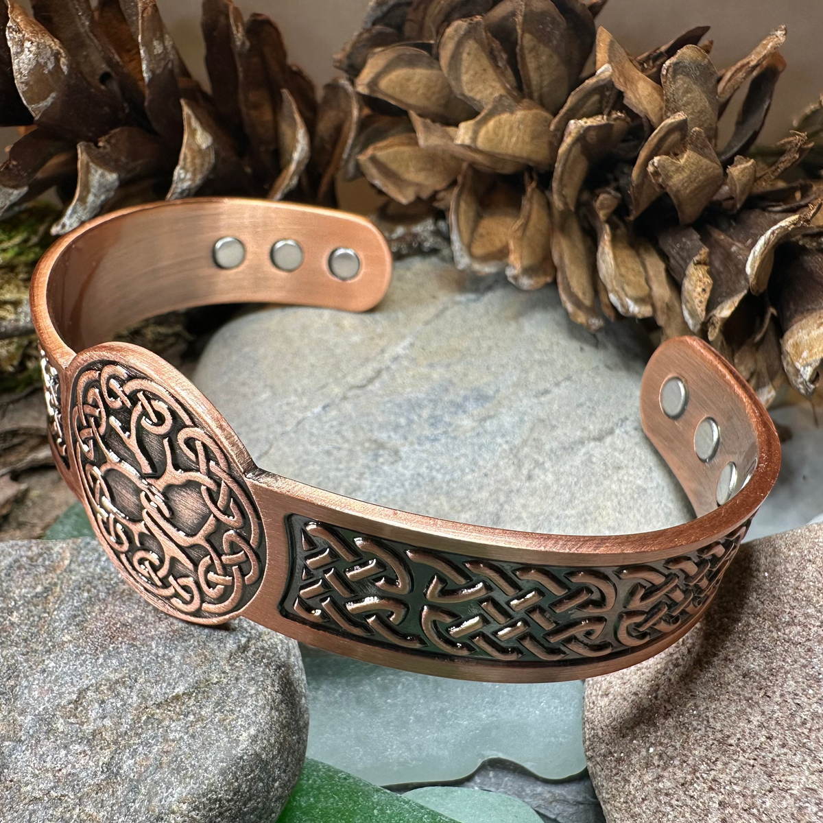 Tree of Life Copper Cuff Bracelet | Bracelet | Wiccan Center