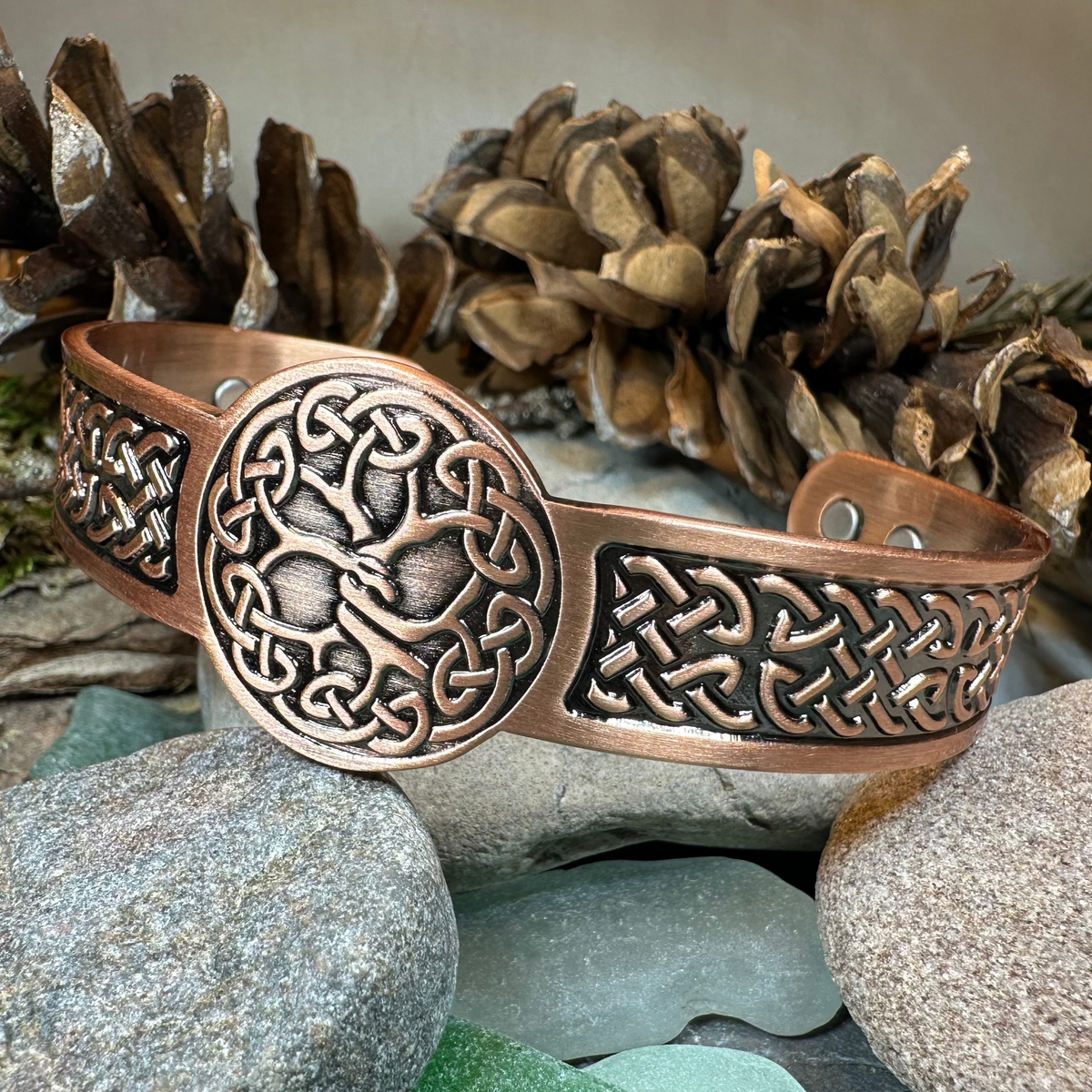Tree of Life Copper Cuff Bracelet | Bracelet | Wiccan Center
