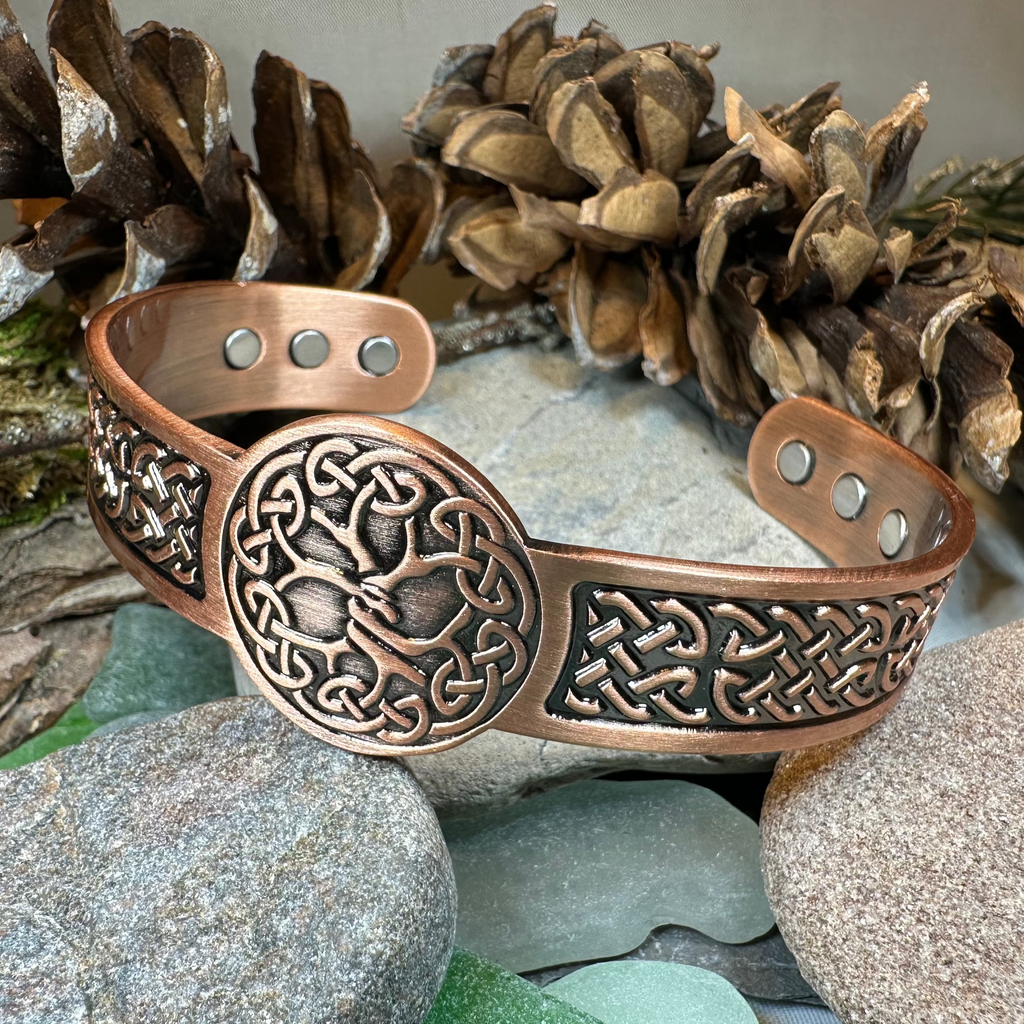 Tree of Life Copper Cuff Bracelet | Bracelet | Wiccan Center