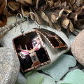 Highland Stag Copper Earrings | Dangle Earrings | Wiccan Center
