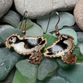 Puffin Copper Earrings | Dangle Earrings | Wiccan Center
