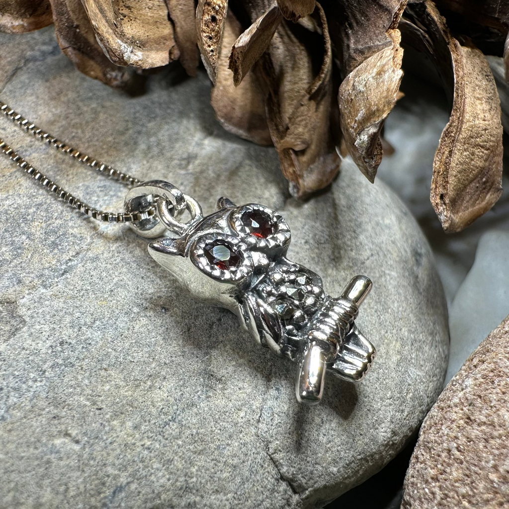 Mystic Owl Necklace | Pendant | Wiccan Center