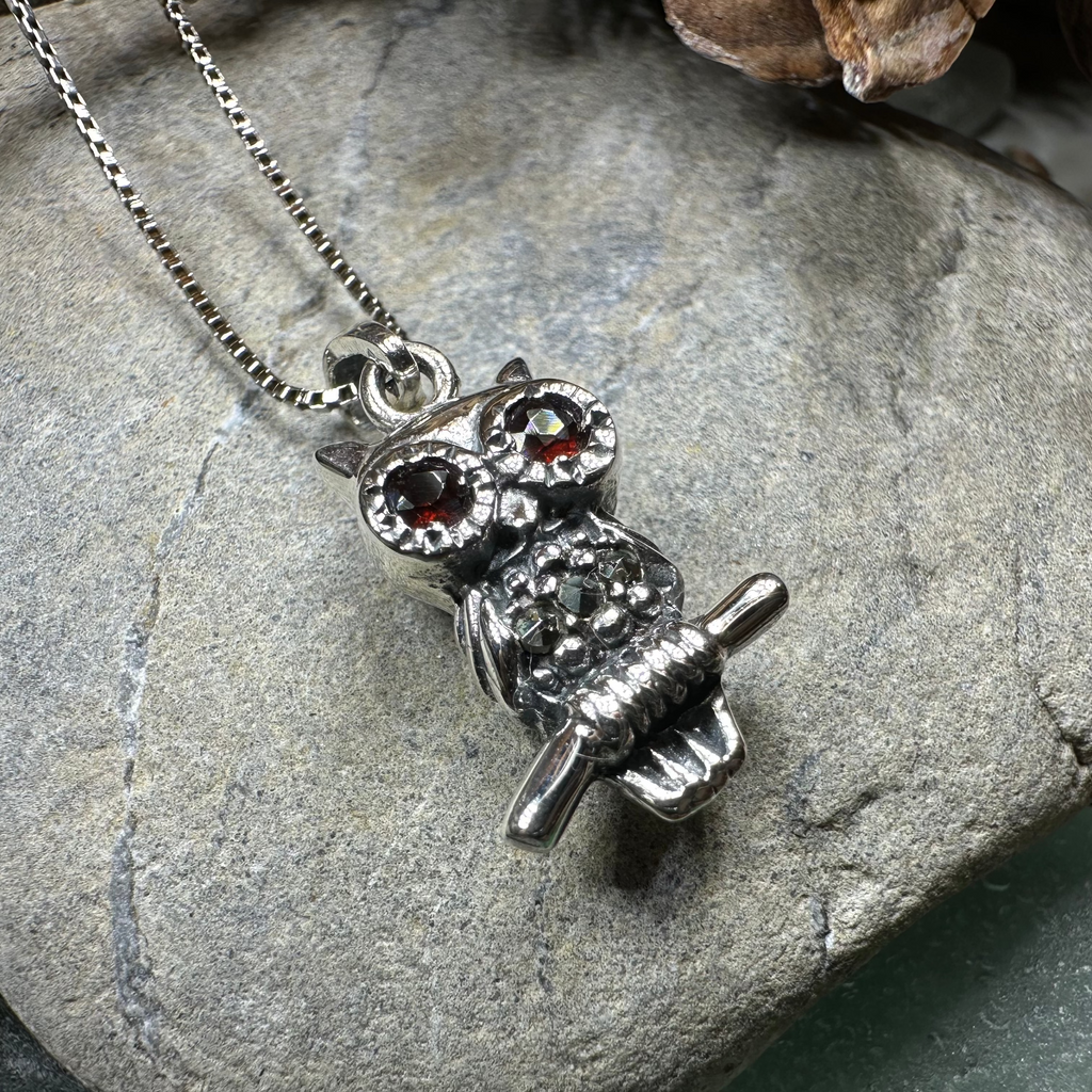 Mystic Owl Necklace | Pendant | Wiccan Center