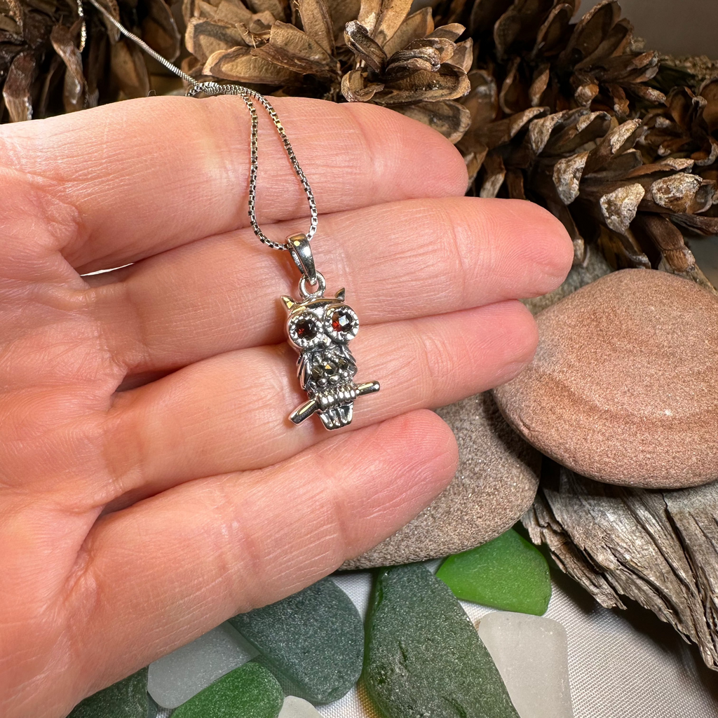 Mystic Owl Necklace | Pendant | Wiccan Center