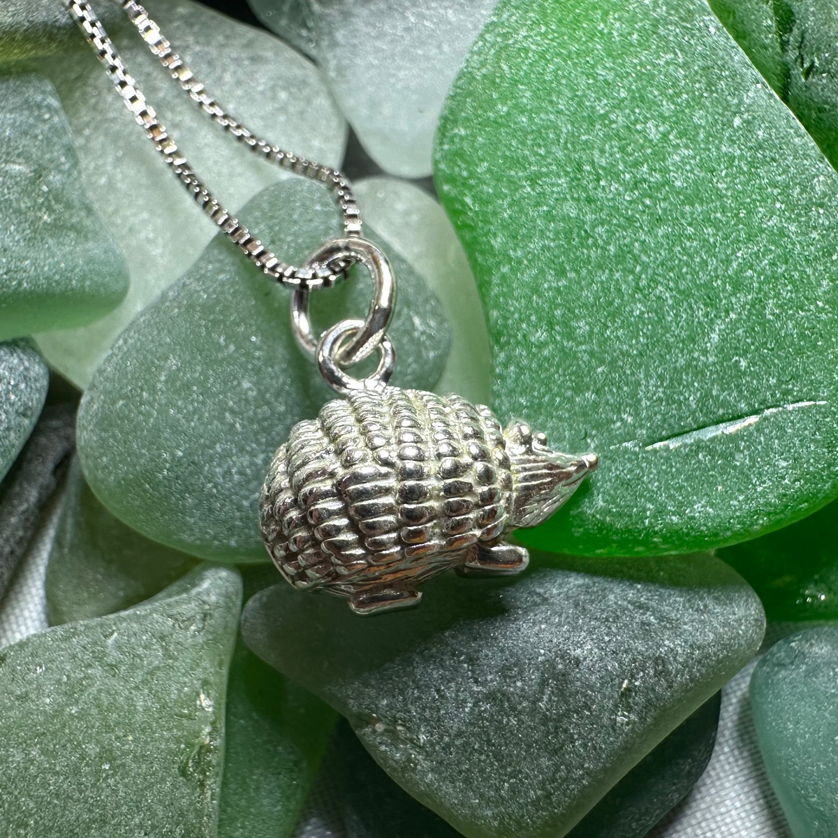 Adorable Little Hedgehog Necklace | Pendant | Wiccan Center