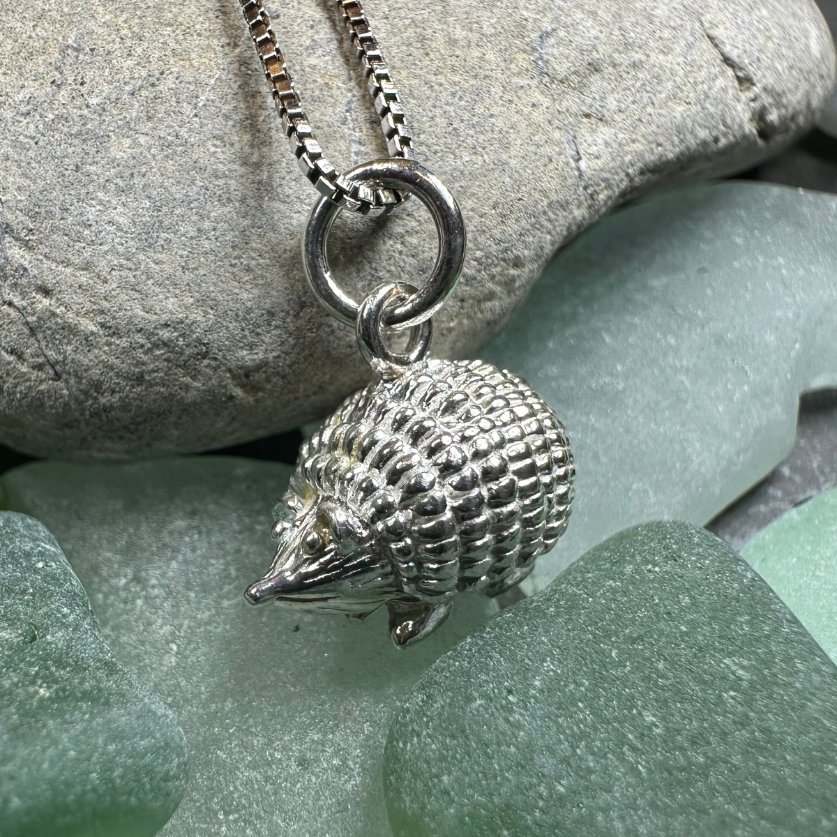 Adorable Little Hedgehog Necklace | Pendant | Wiccan Center