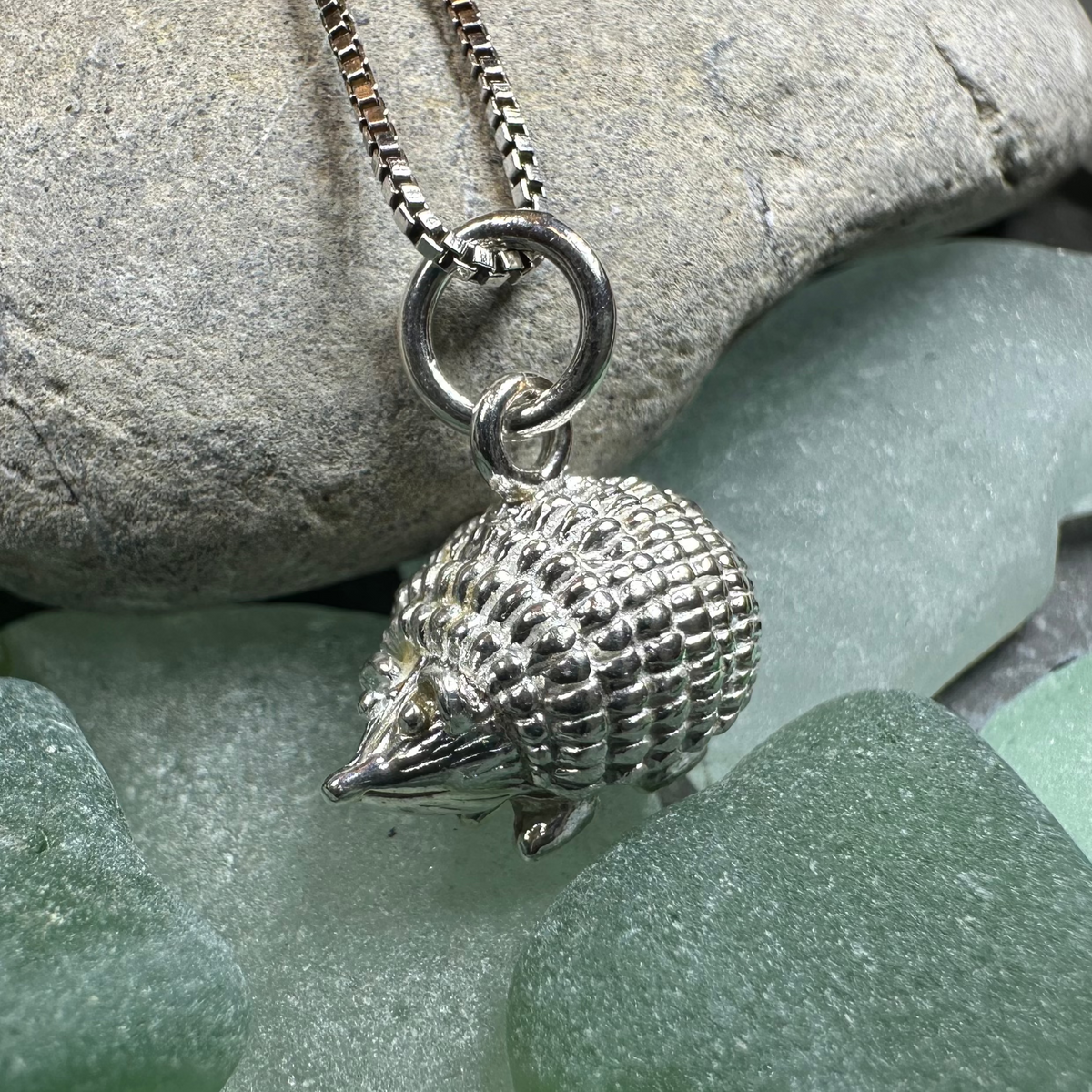 Adorable Little Hedgehog Necklace | Pendant | Wiccan Center
