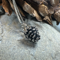 Winter Pine Cone Necklace