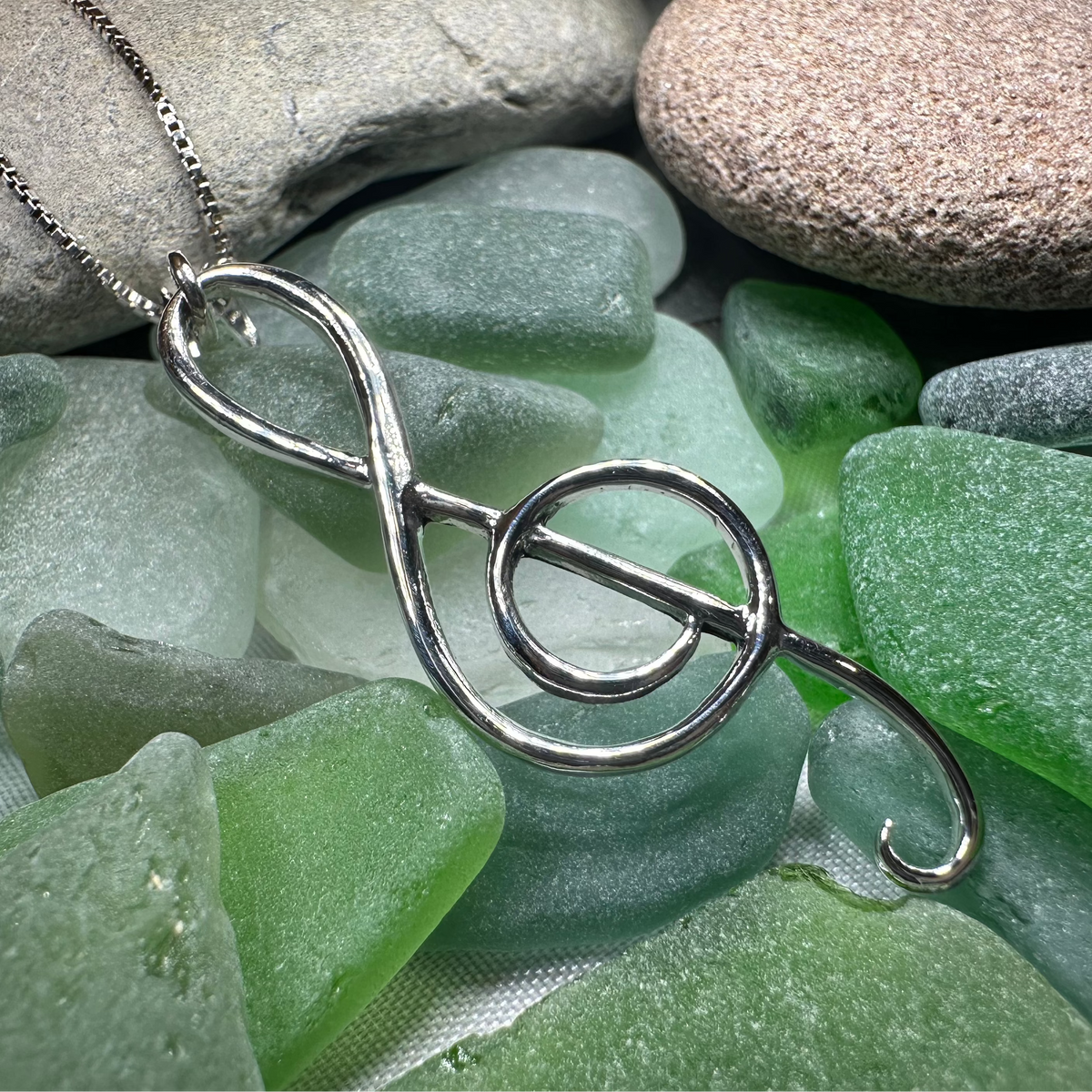Music Note Artisan Necklace