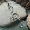 Music Note Artisan Necklace