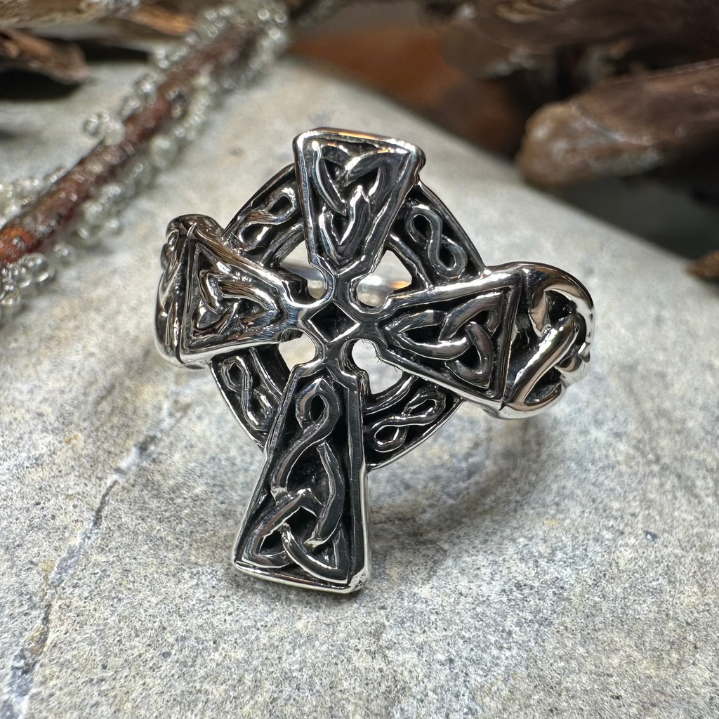 Classic Celtic Cross Ring | Ring | Wiccan Center