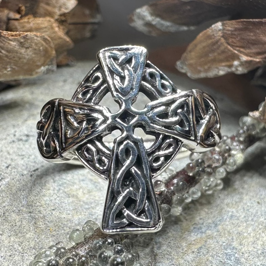 Classic Celtic Cross Ring | Ring | Wiccan Center