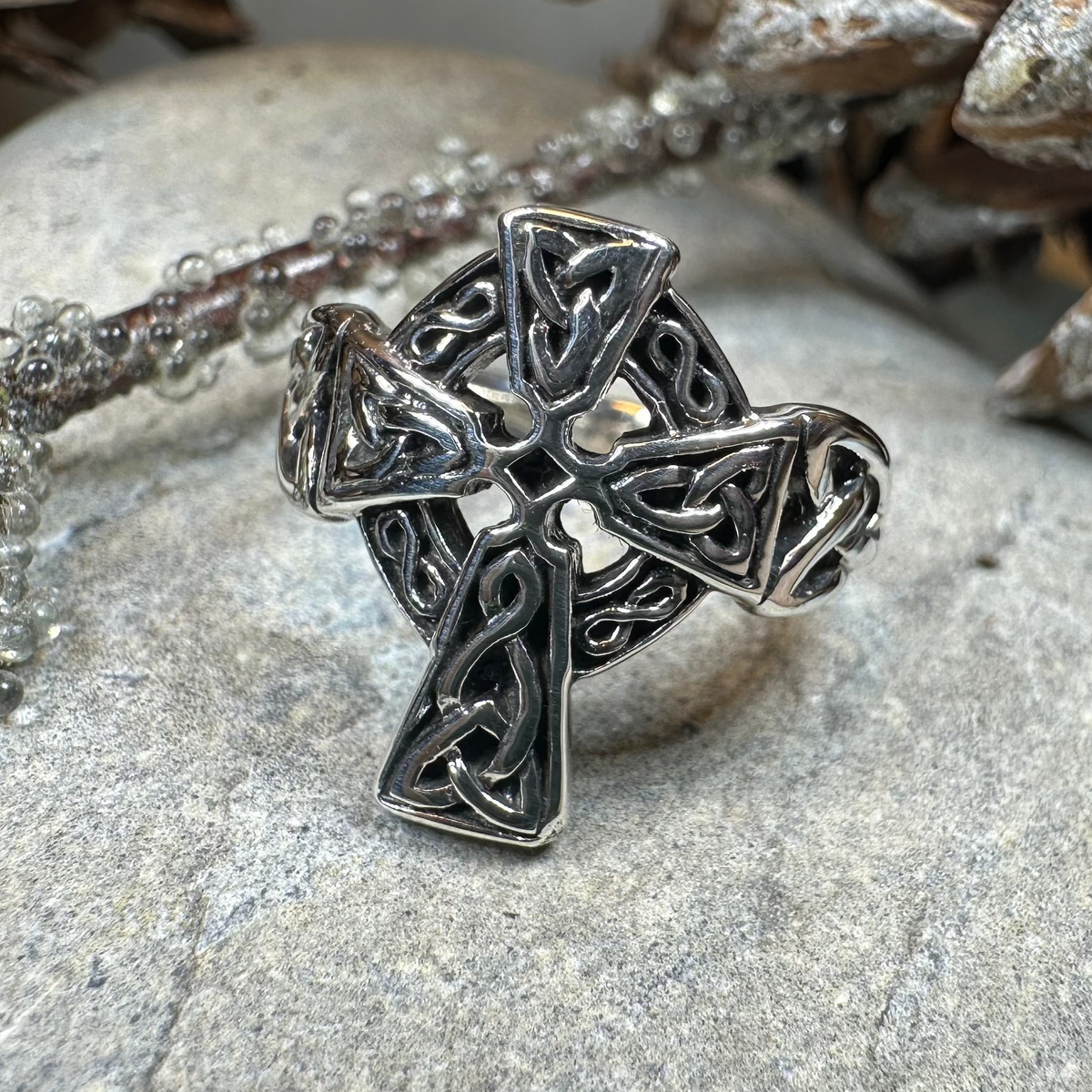 Classic Celtic Cross Ring | Ring | Wiccan Center