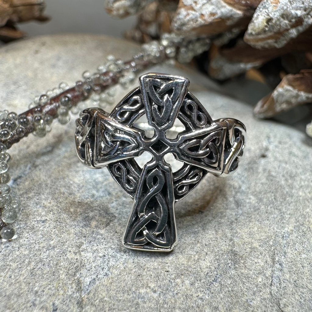 Classic Celtic Cross Ring | Ring | Wiccan Center