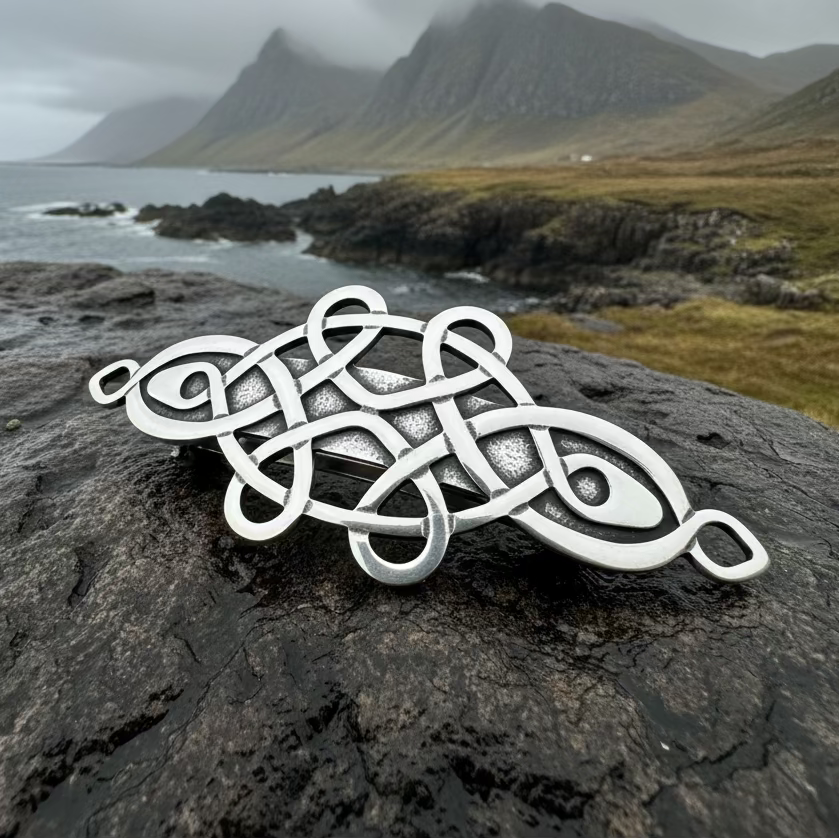 Celtic Love Knot Hair Clip for Women | Hair Clip | Wiccan Center