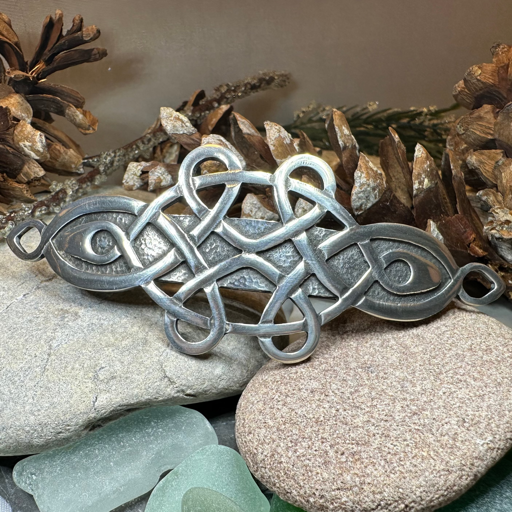 Celtic Love Knot Hair Clip for Women | Hair Clip | Wiccan Center