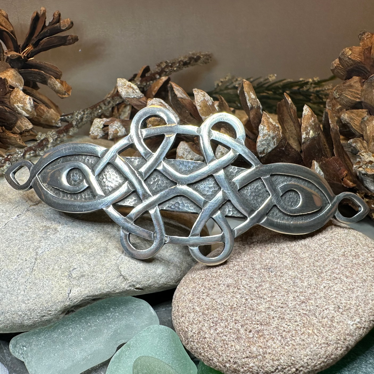 Celtic Love Knot Hair Clip for Women | Hair Clip | Wiccan Center