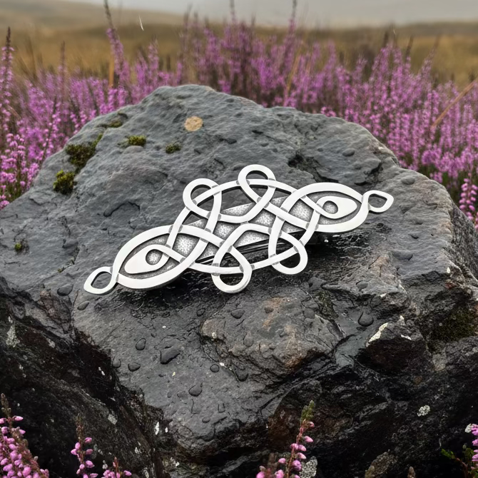 Celtic Love Knot Hair Clip for Women | Hair Clip | Wiccan Center