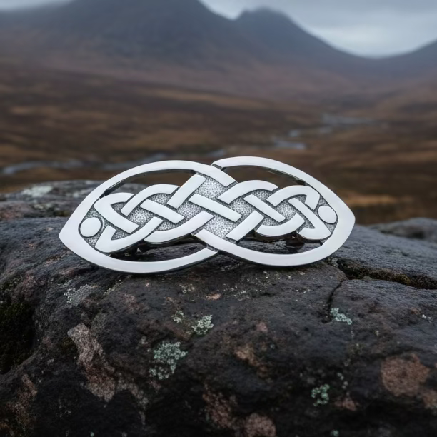 Amity Celtic Knot Hair Clip for Women | Hair Clip | Wiccan Center