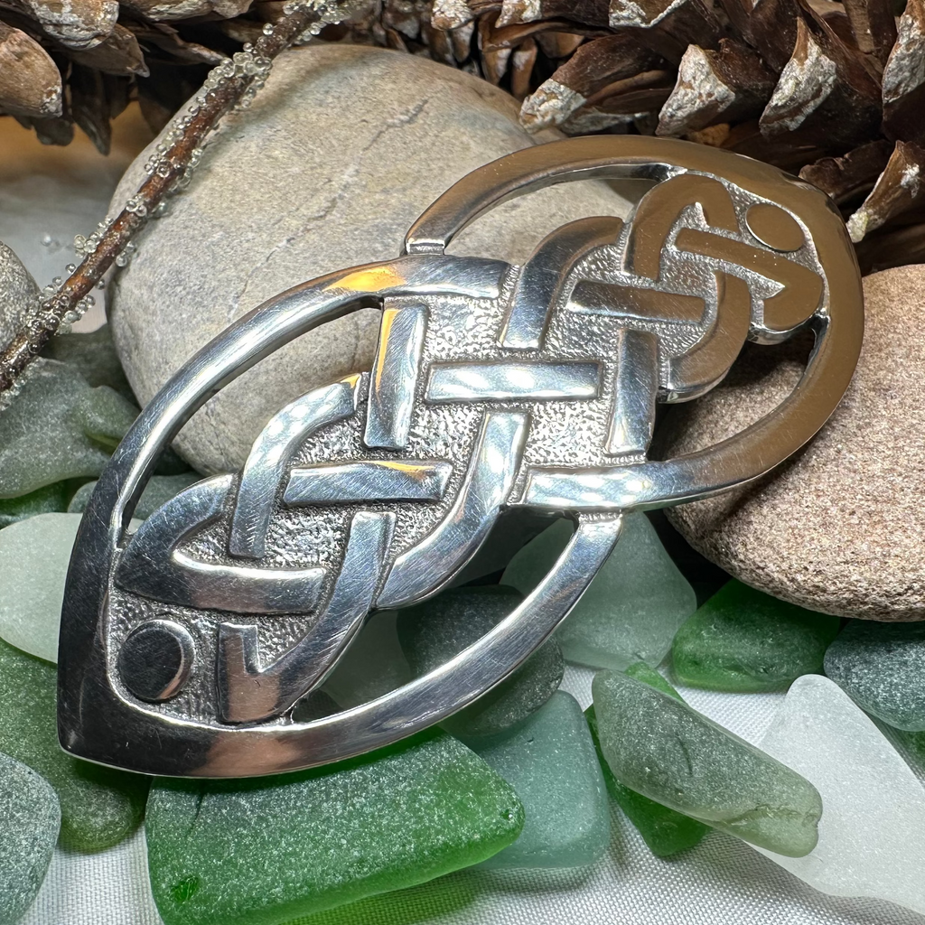 Amity Celtic Knot Hair Clip for Women | Hair Clip | Wiccan Center