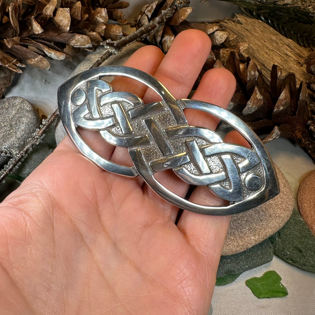 Amity Celtic Knot Hair Clip for Women | Hair Clip | Wiccan Center