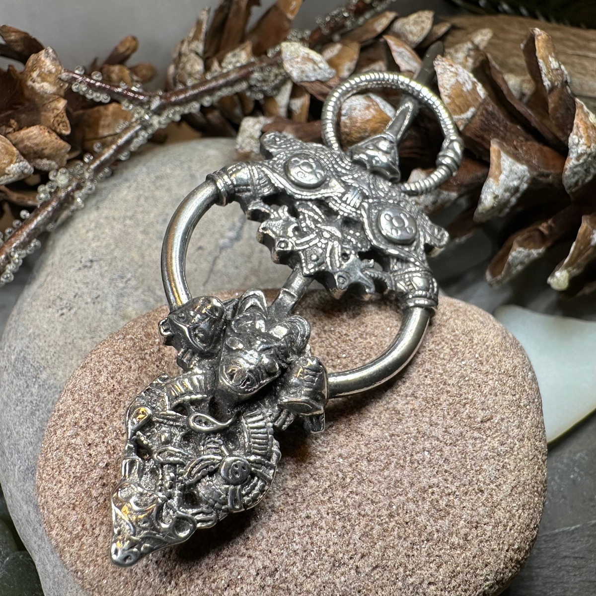 Viking Wolf Celtic Brooch - Handmade in Scotland | Brooch | Wiccan Center