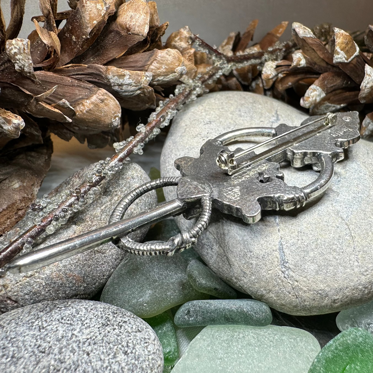 Viking Wolf Celtic Brooch - Handmade in Scotland | Brooch | Wiccan Center