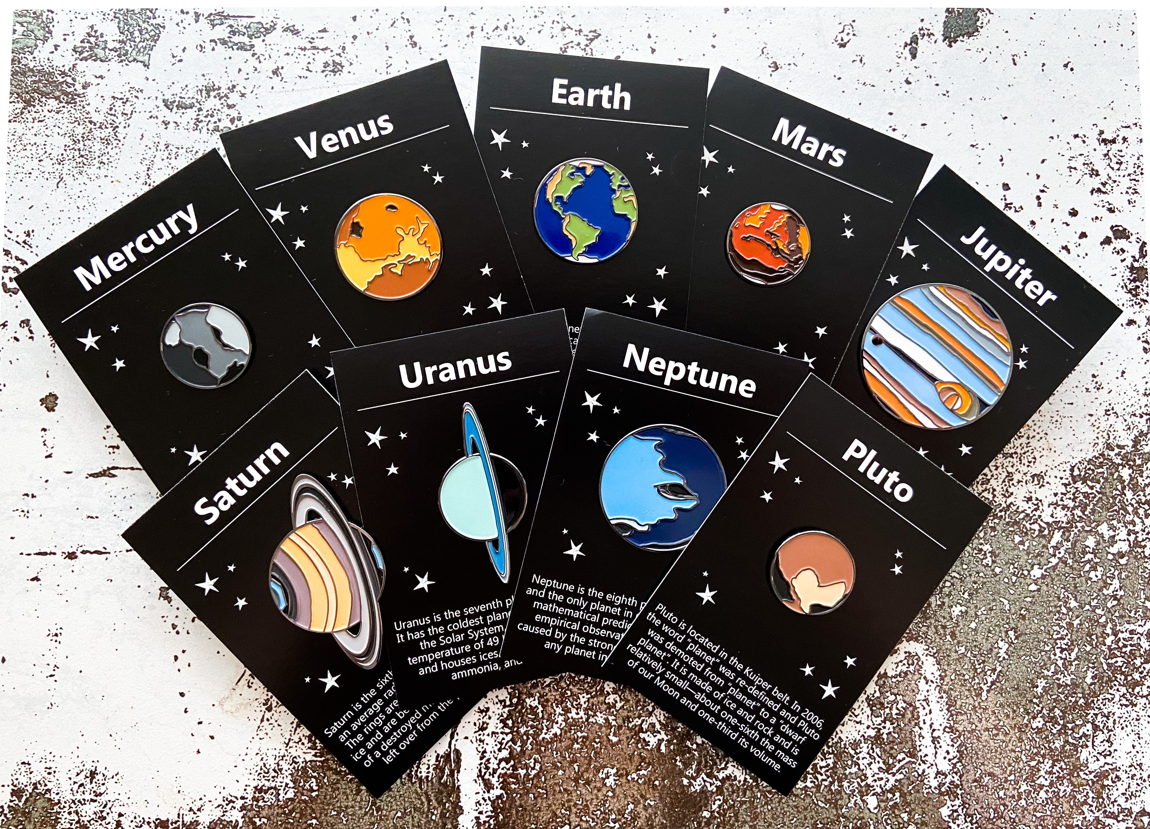 Mars Enamel Pin | Enamel Pin | Wiccan Center