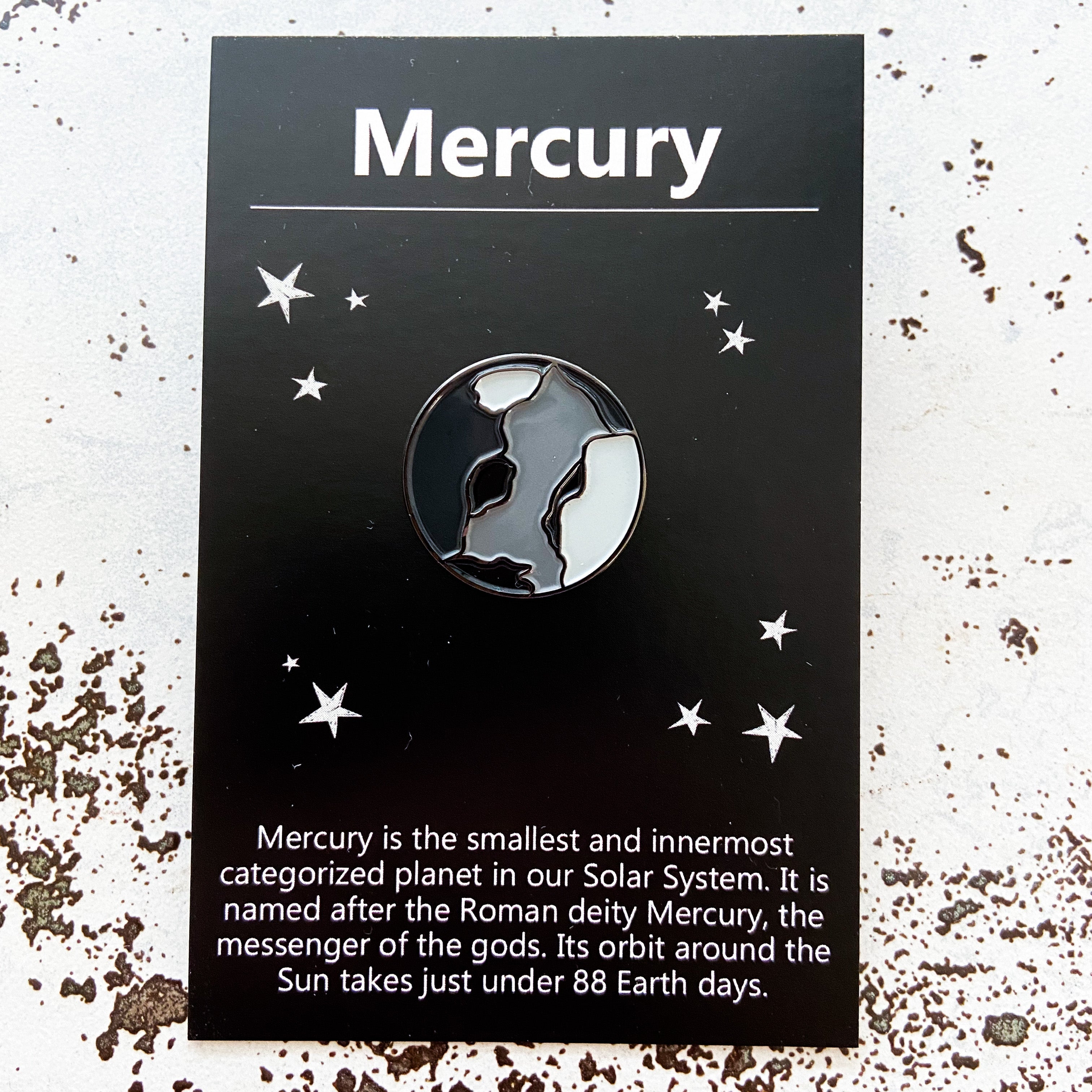 Mercury Enamel Pin | Enamel Pin | Wiccan Center