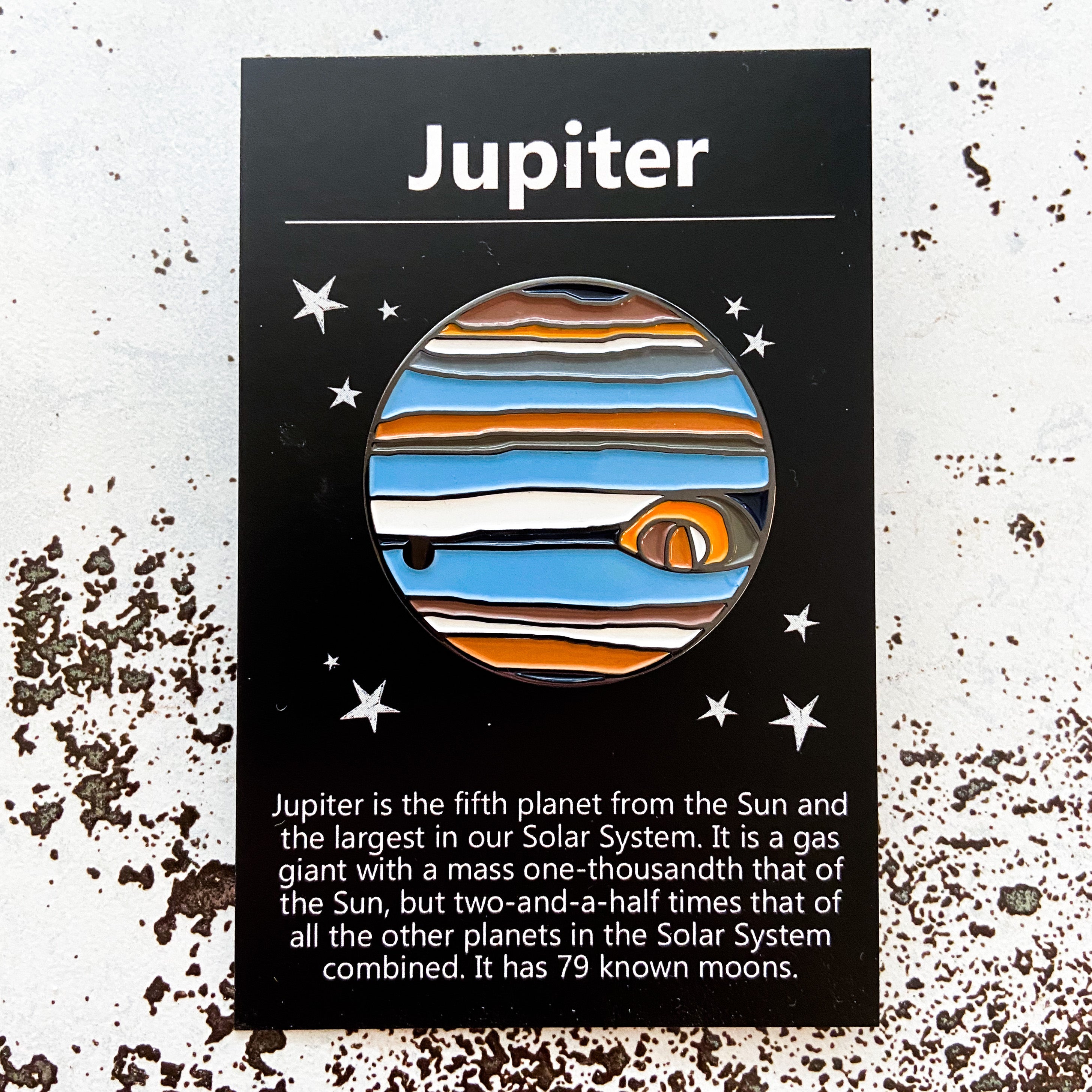 Jupiter Enamel Pin | Enamel Pin | Wiccan Center