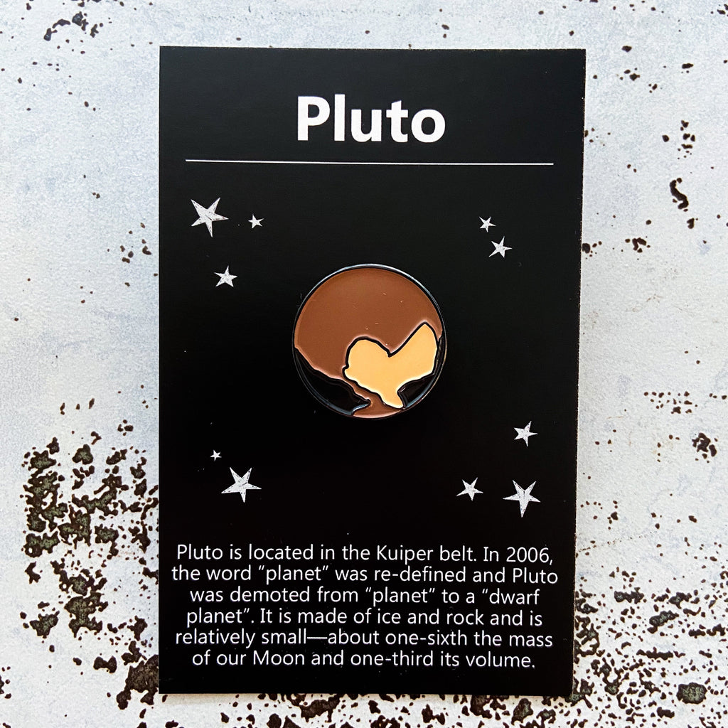 Pluto Enamel Pin | Enamel Pin | Wiccan Center