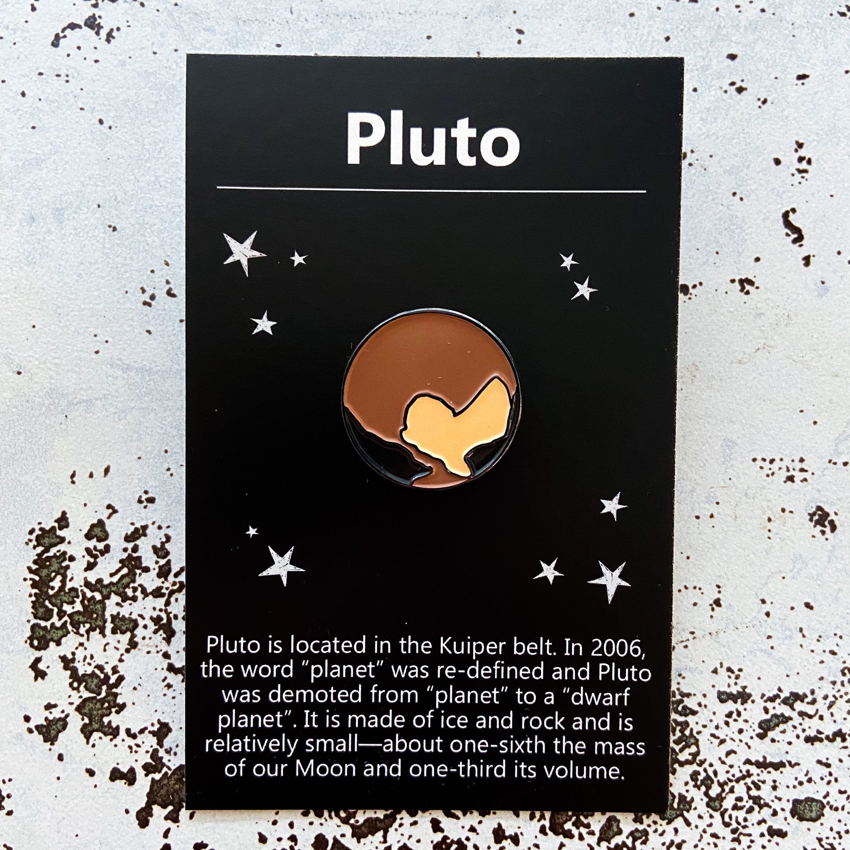 Pluto Enamel Pin | Enamel Pin | Wiccan Center