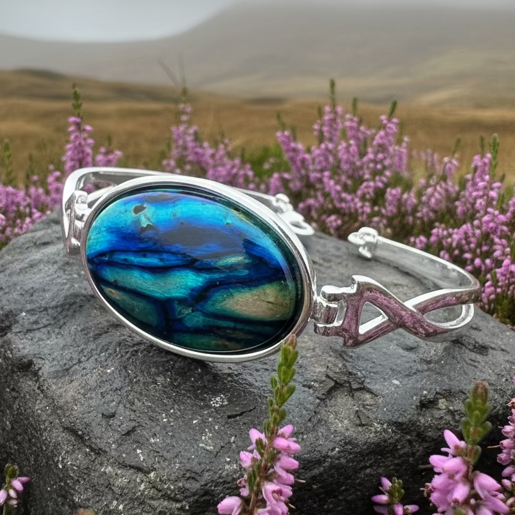 Heathergems Celtic Twist Bracelet - Handmade in Scotland | Bracelet | Wiccan Center
