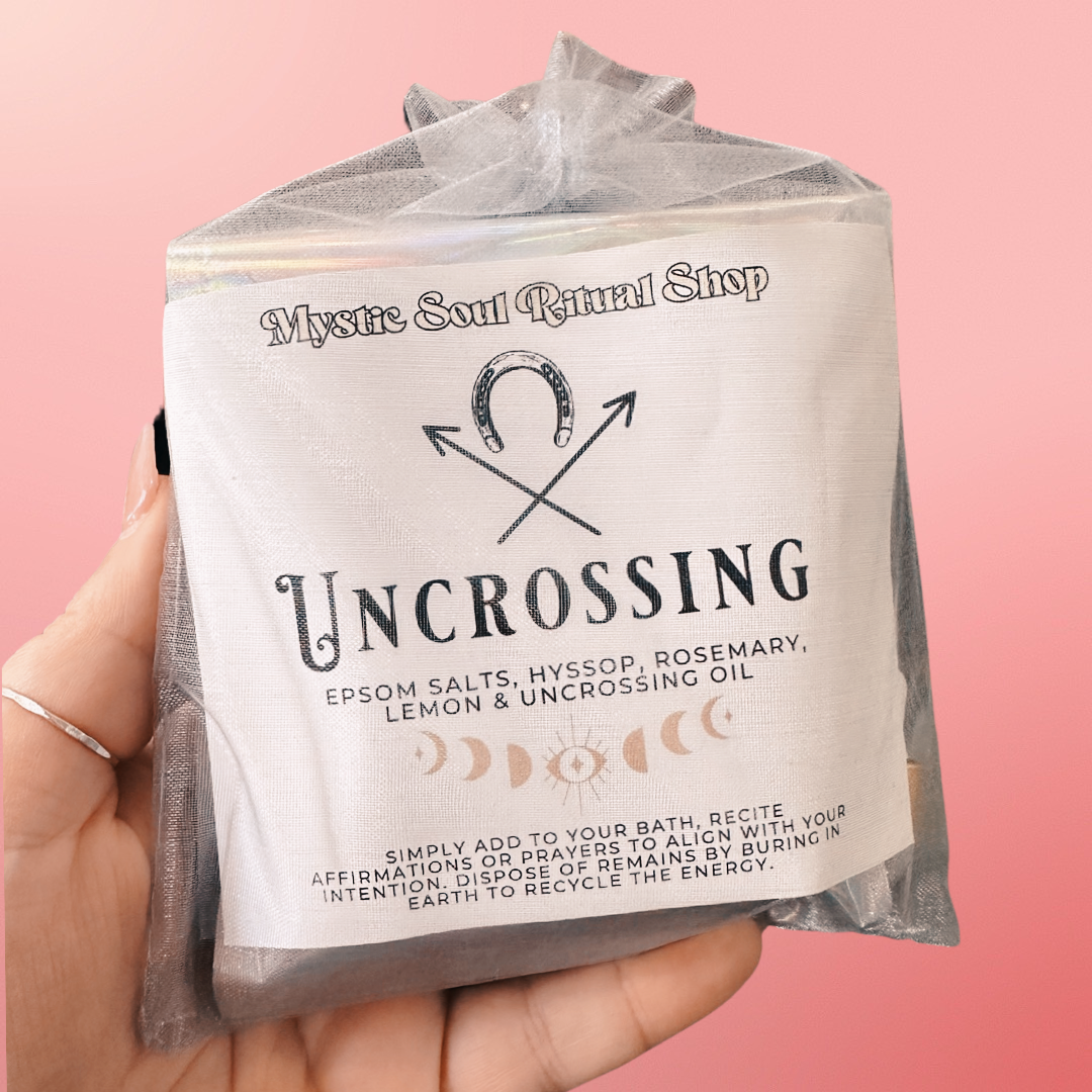 Uncrossing Bath Ritual Kit | Bath Additives | Wiccan Center