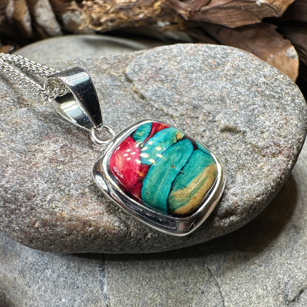 Mira Heathergems Celtic Necklace - Handmade in Scotland | Pendant | Wiccan Center