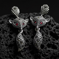 Vixen Fox Earrings | Dangle Earrings | Wiccan Center