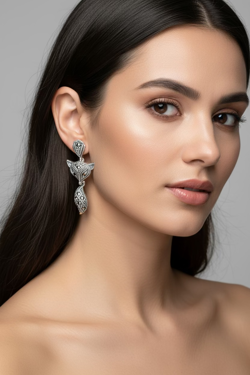 Vixen Fox Earrings | Dangle Earrings | Wiccan Center