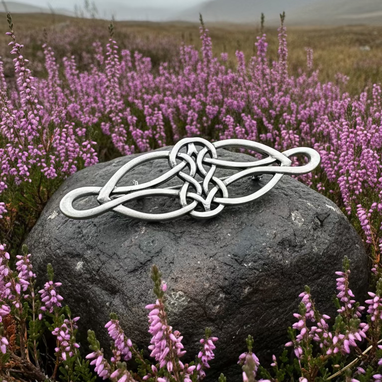 Stirling Celtic Knot Brooch - Handmade in Scotland | Brooch | Wiccan Center