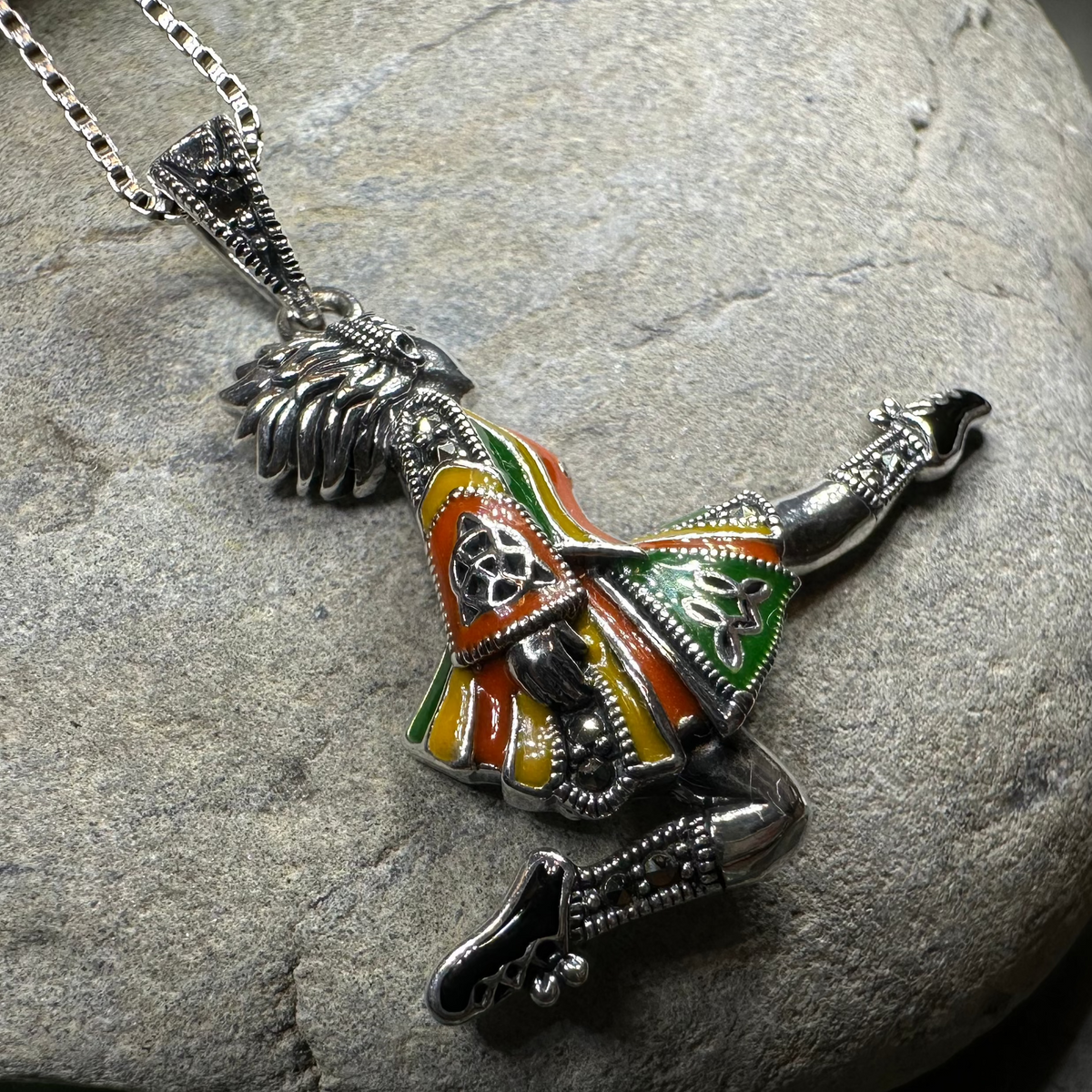Traditional Irish Dancer Necklace | Pendant | Wiccan Center