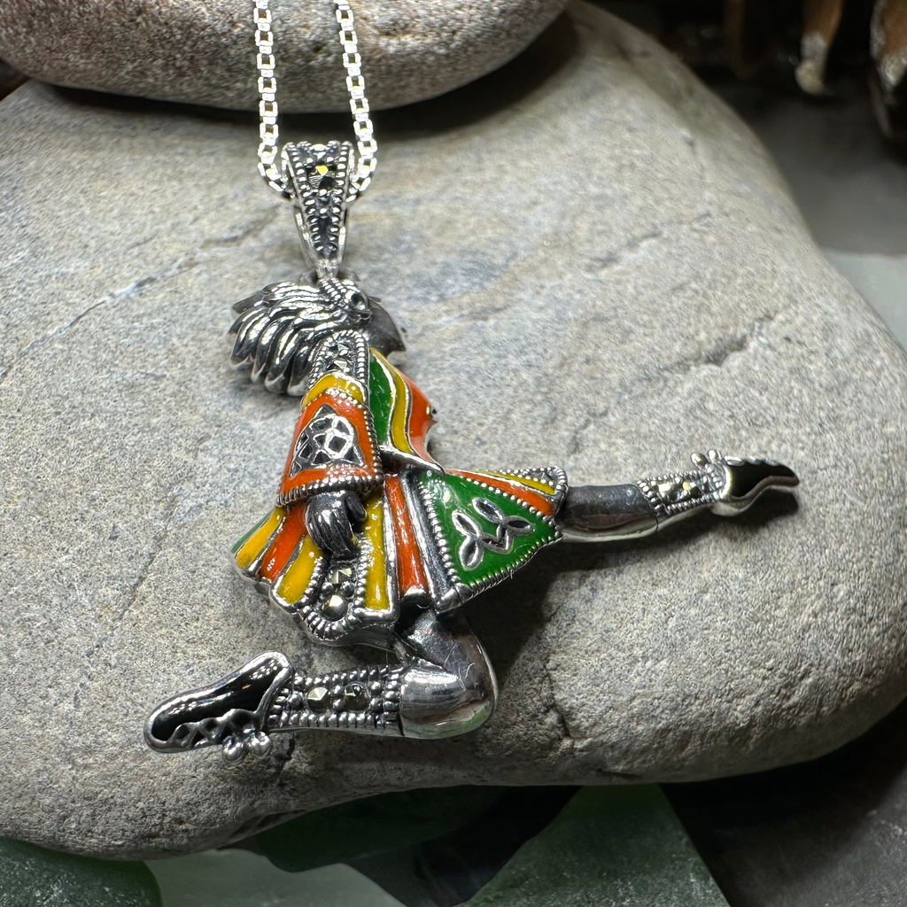 Traditional Irish Dancer Necklace | Pendant | Wiccan Center