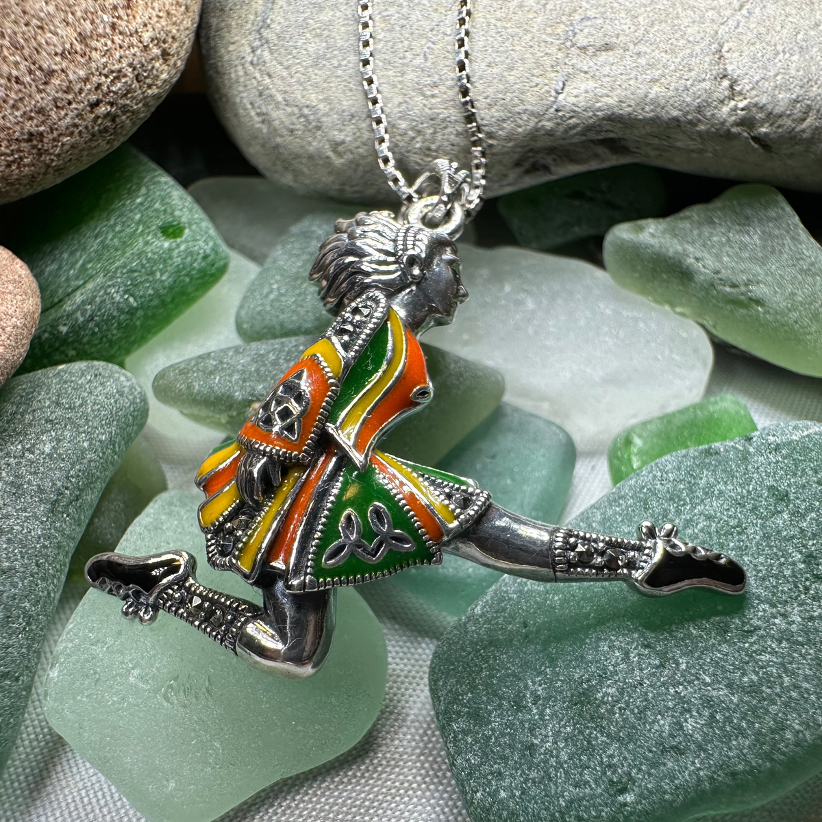Traditional Irish Dancer Necklace | Pendant | Wiccan Center
