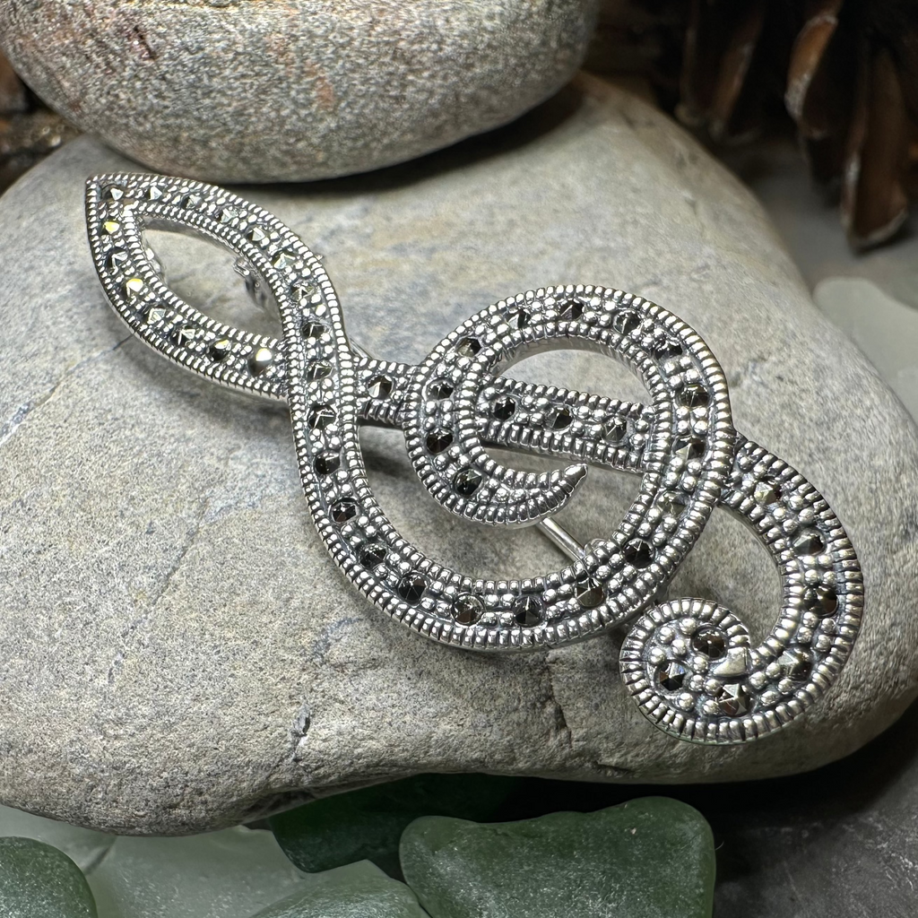 Prima Donna Music Note Brooch | Brooch | Wiccan Center