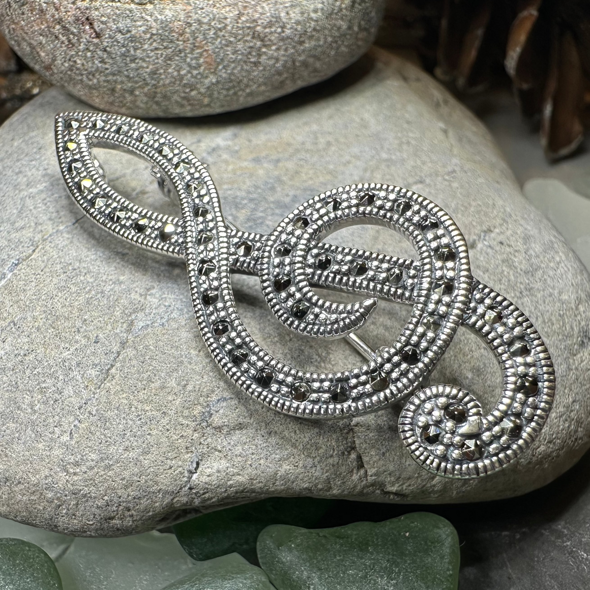 Prima Donna Music Note Brooch | Brooch | Wiccan Center